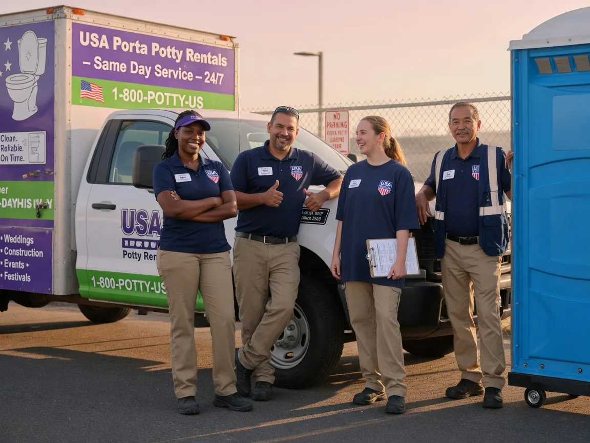 Porta Potty Rental company in Perry, NY